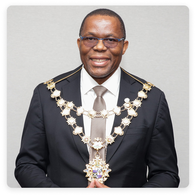 Councillor Xaba, current eThekwini mayor